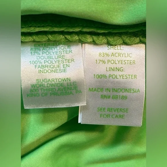 Lilly Pulitzer Bright Green Crochet Dress - Picture 7 of 7